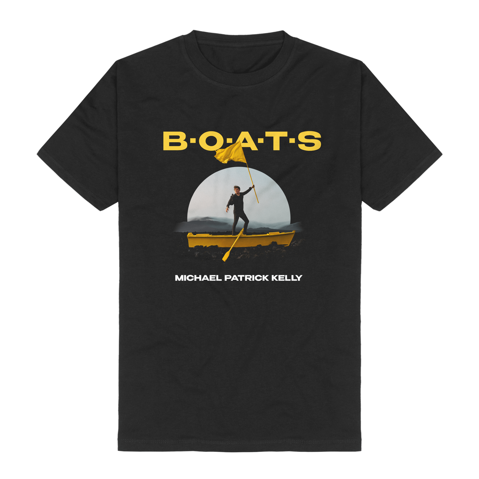 Michael Patrick Kelly B•O•A•T•S Cover T-Shirt 236168