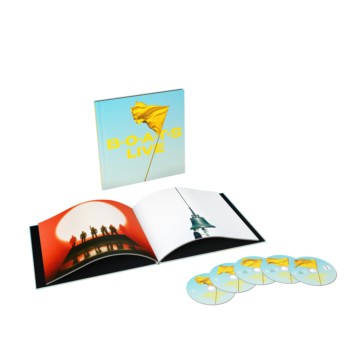 Michael Patrick Kelly B•O•A•T•S Live Edition Vinyl sized Hardcover Fotobuch  2CDs, 2DVD, 1BR 321925