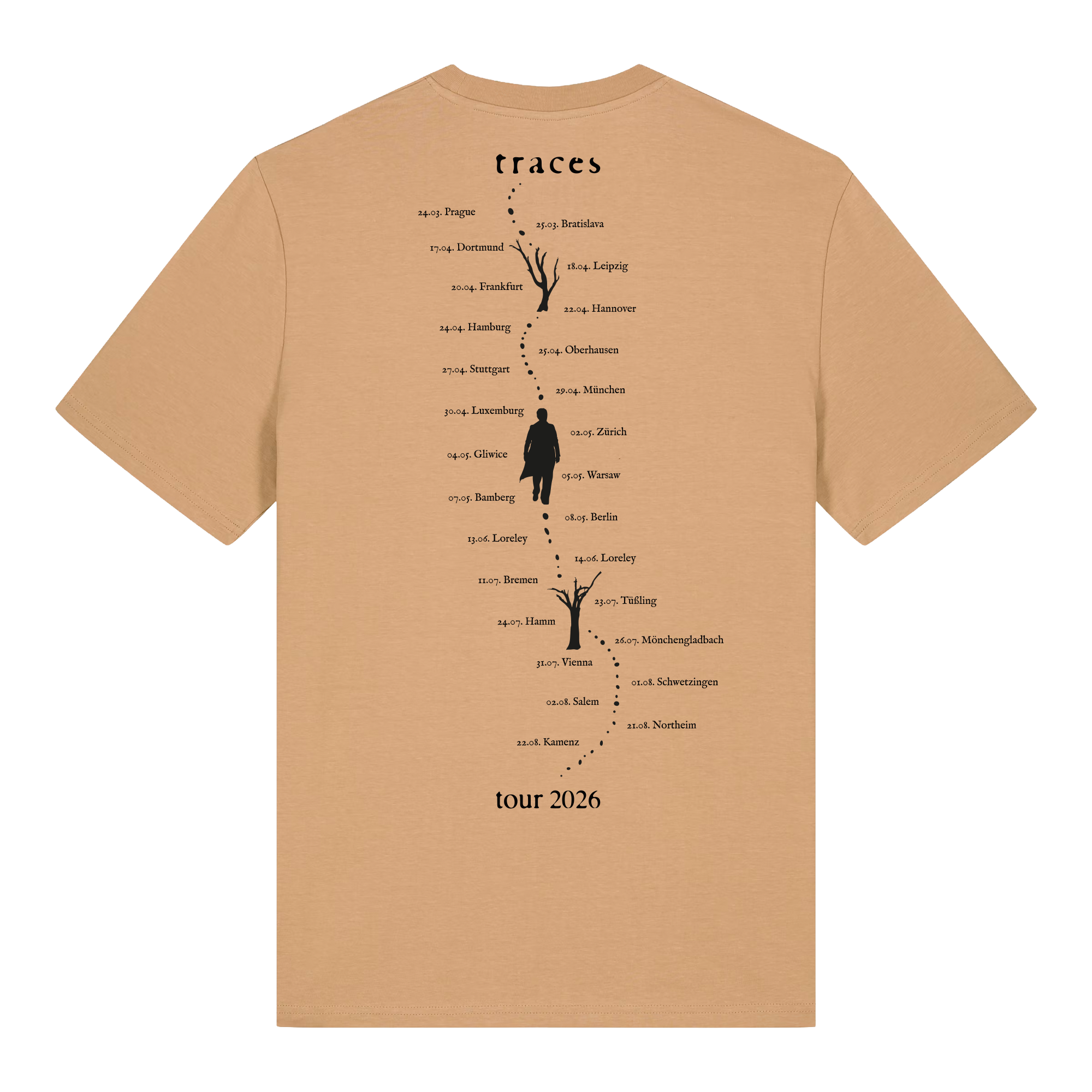 Michael Patrick Kelly Traces Tourshirt T-Shirt 436347